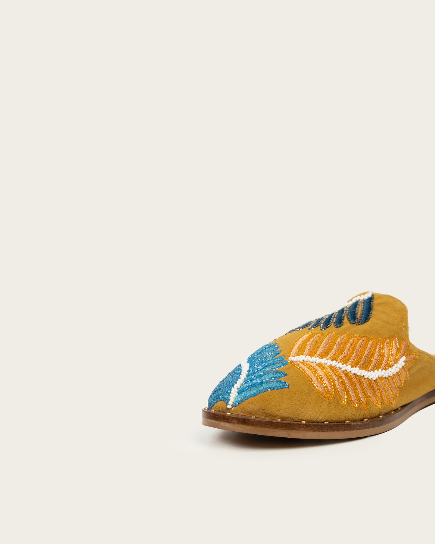 LEAF PATTERN MULES