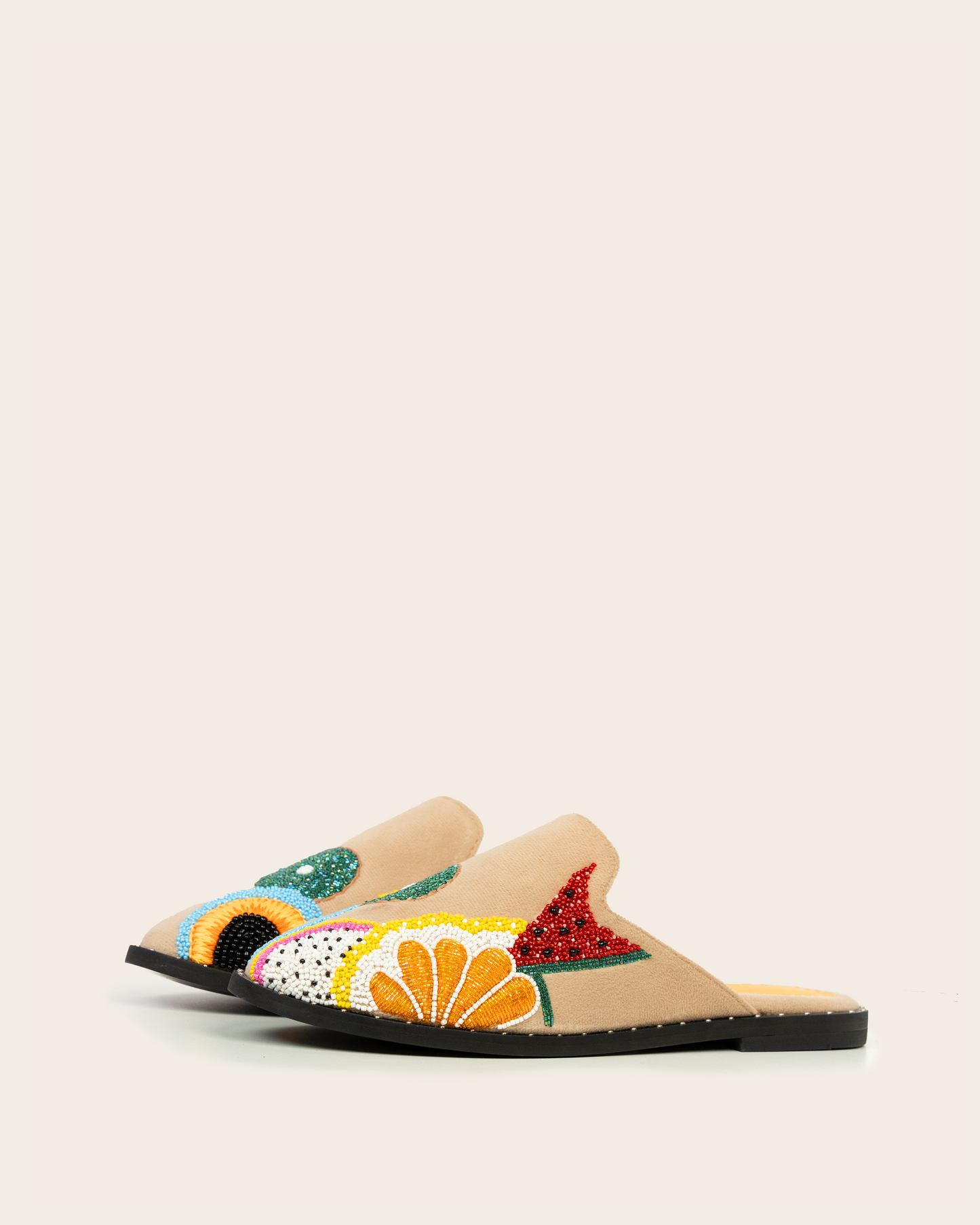 FLORAL MULES