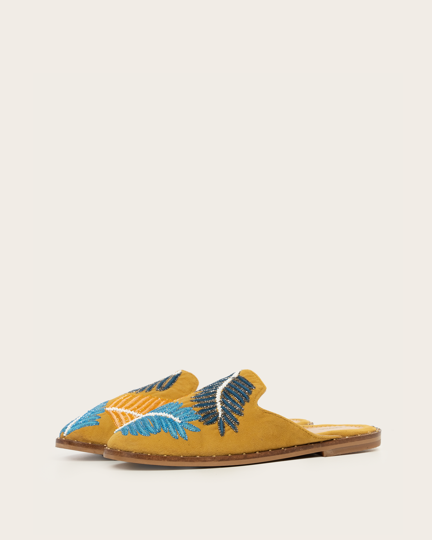 LEAF PATTERN MULES