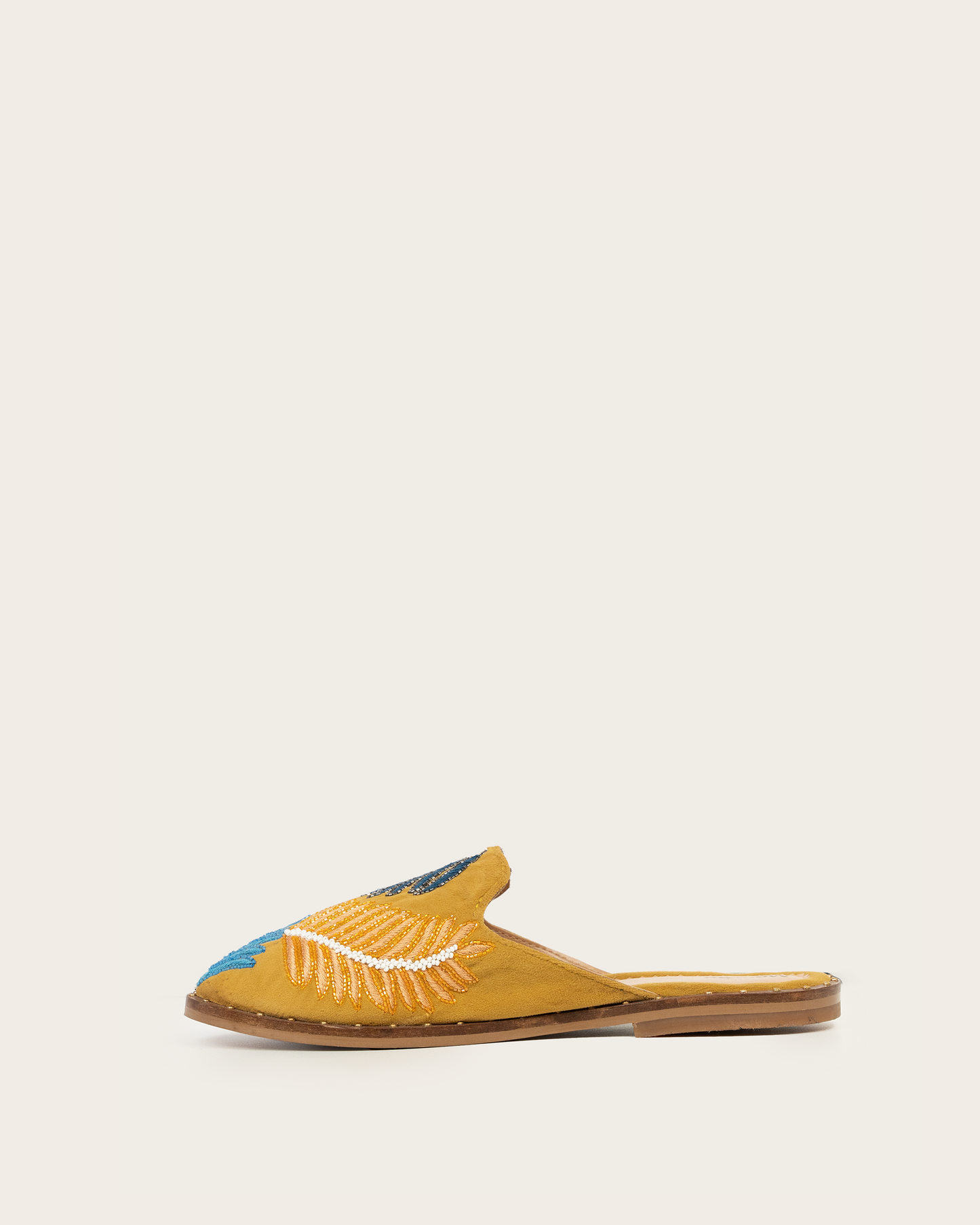 LEAF PATTERN MULES