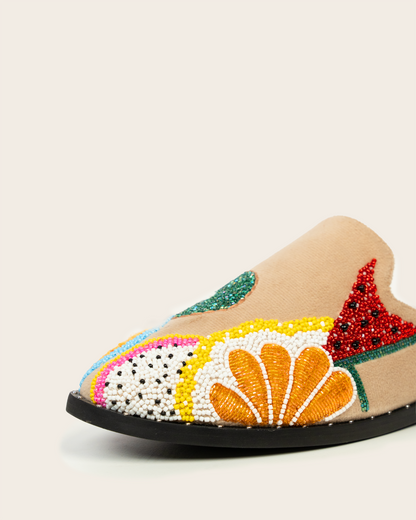 FLORAL MULES